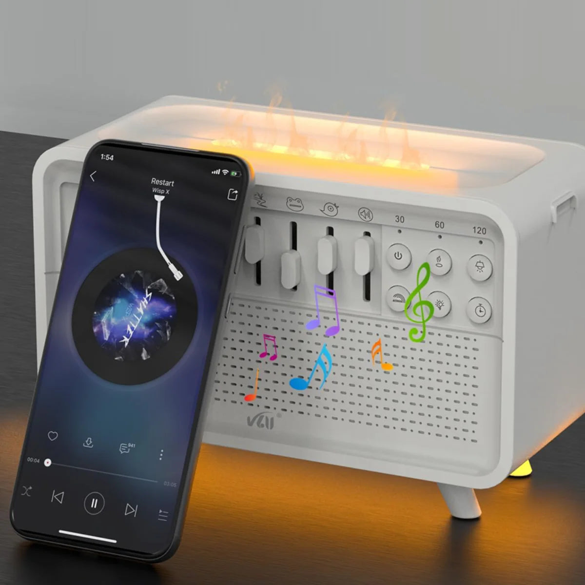 4 in 1 HIFI Bluetooth Speaker Humidifier